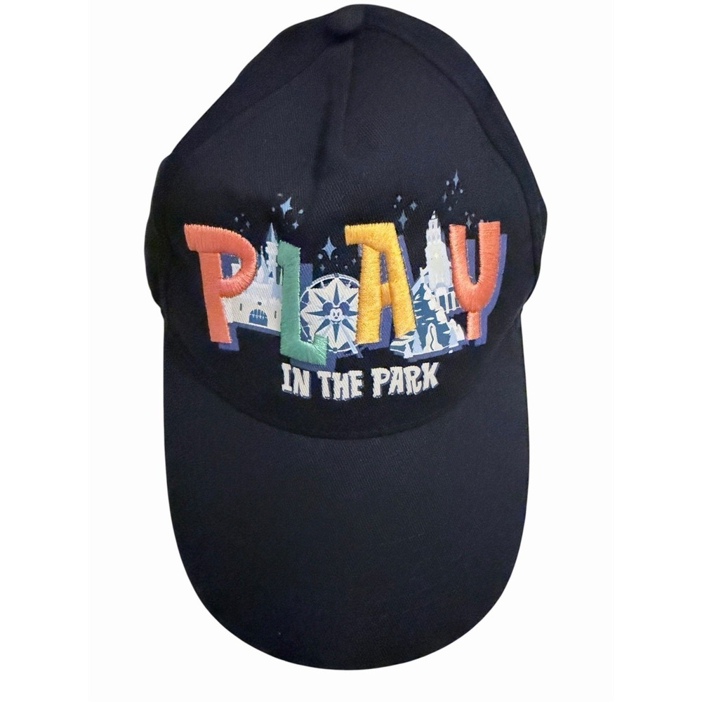 Adult Unisex Men's Woman's‎ Disneyland Play In The Park Baseball Hat Blue